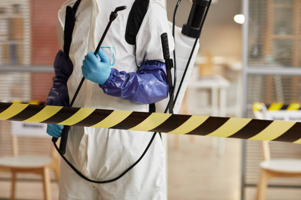 Professional Infectious Disease Decontamination technician working in Rogers, TX